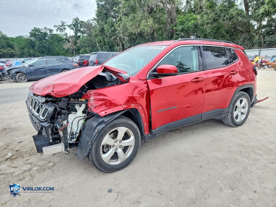 2018 JEEP COMPASS LATITUDE – Lot 52372236 auction photo