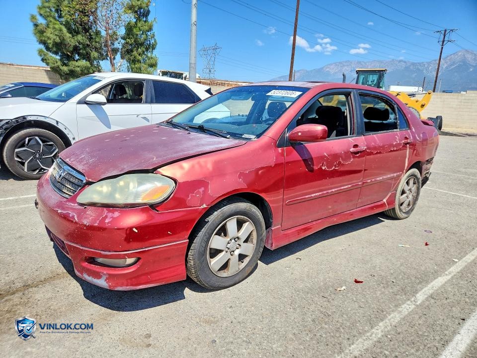 2007 TOYOTA COROLLA S – Lot 52372606 auction photo