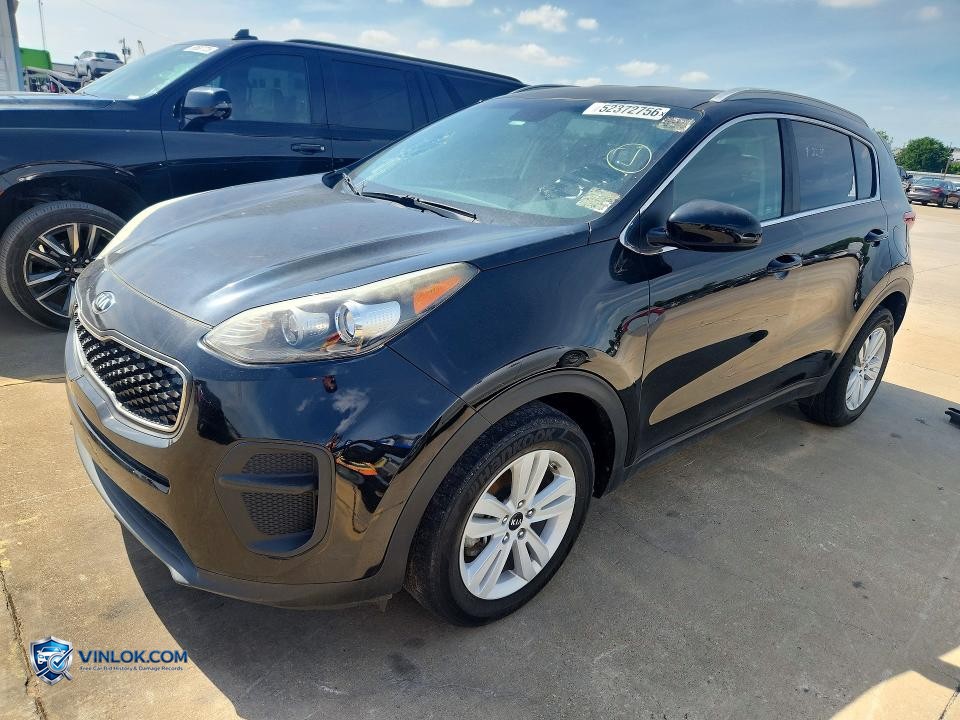 2017 KIA SPORTAGE LX – Lot 52372756 auction photo