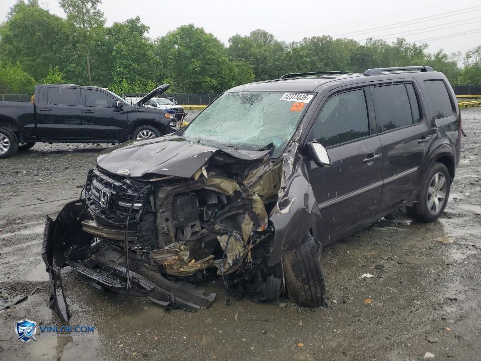 2014 HONDA PILOT TOURING – Lot 52373836 auction photo