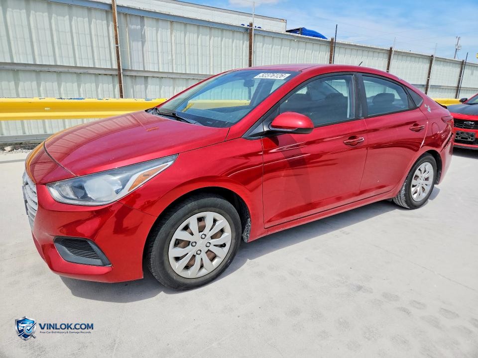 2018 HYUNDAI ACCENT SE – Lot 52376126 auction photo