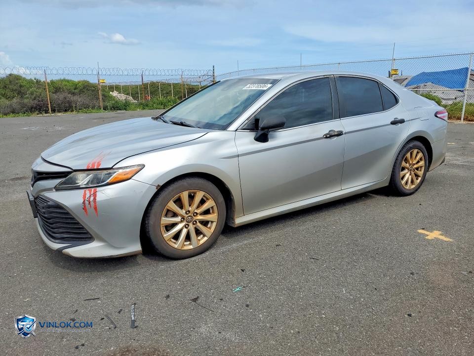 2018 TOYOTA CAMRY L – Lot 52378506 auction photo