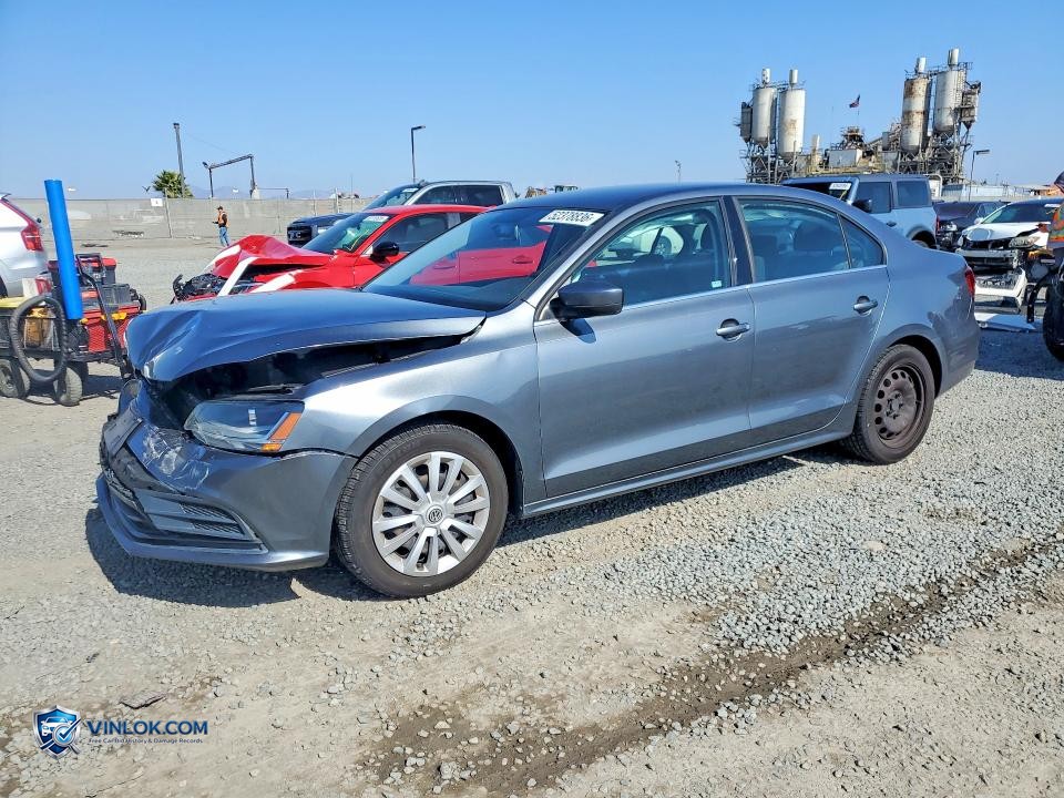 2017 VOLKSWAGEN JETTA S – Lot 52378836 auction photo