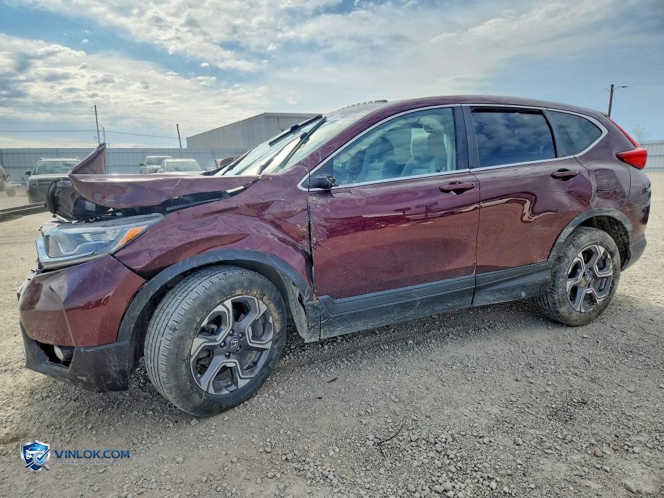 2017 HONDA CR-V EX – Lot 52380386 auction photo