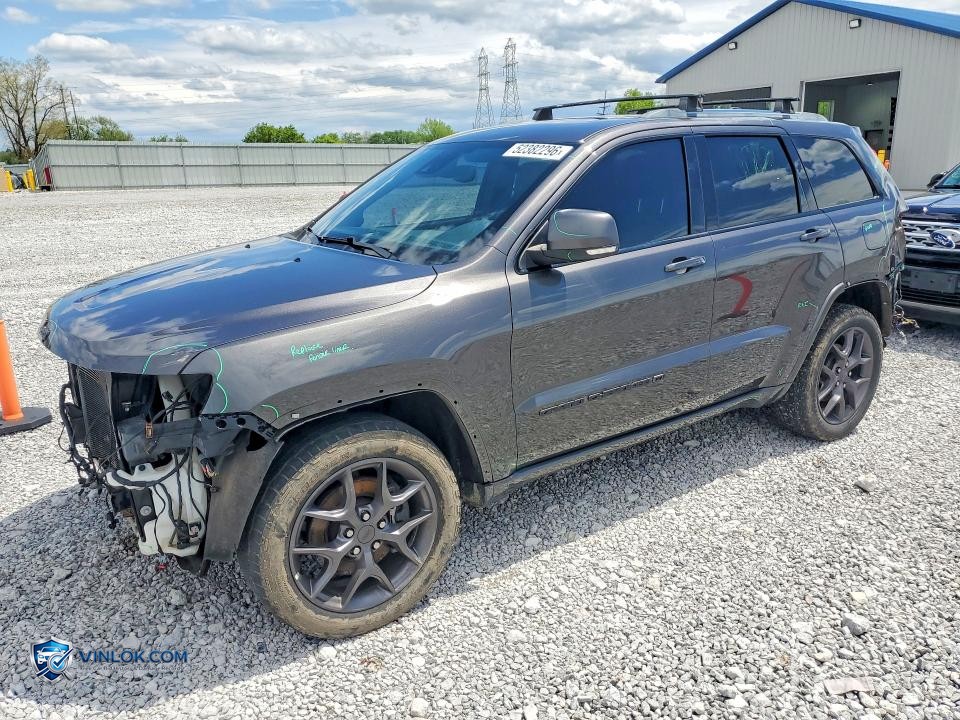 2021 JEEP GRAND CHEROKEE LIMITED – Lot 52382296 auction photo