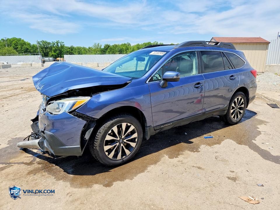 2016 SUBARU OUTBACK 2.5I LIMITED – Lot 52382956 auction photo