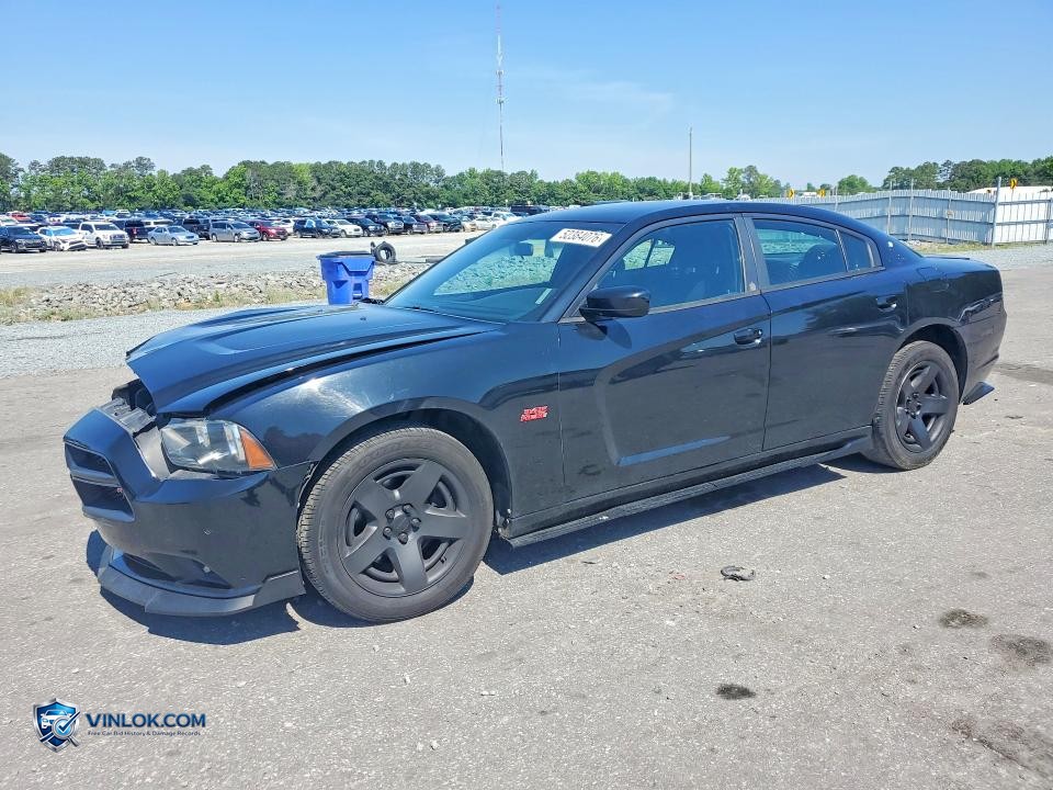 2014 DODGE CHARGER POLICE – Lot 52384076 auction photo
