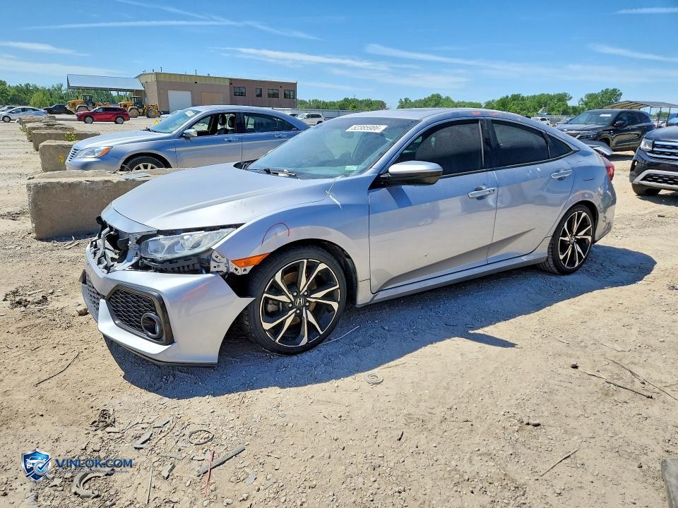 2017 HONDA CIVIC SI – Lot 52385986 auction photo