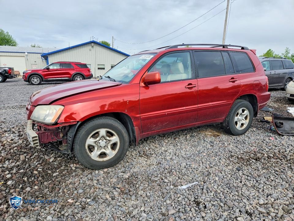 2003 TOYOTA HIGHLANDER BASE – Lot 52387036 auction photo
