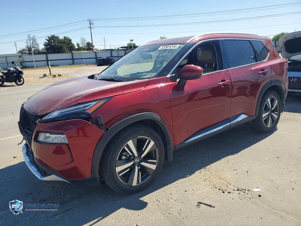 2021 NISSAN ROGUE PLATINUM – Lot 52391016 auction photo