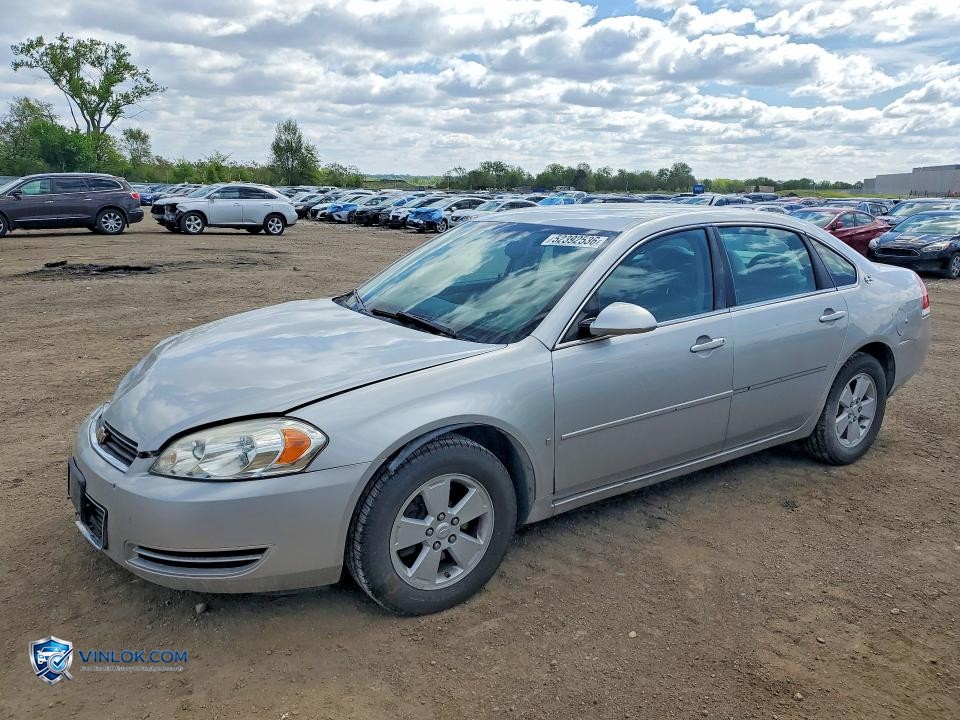 2007 CHEVROLET IMPALA LT – Lot 52392536 auction photo