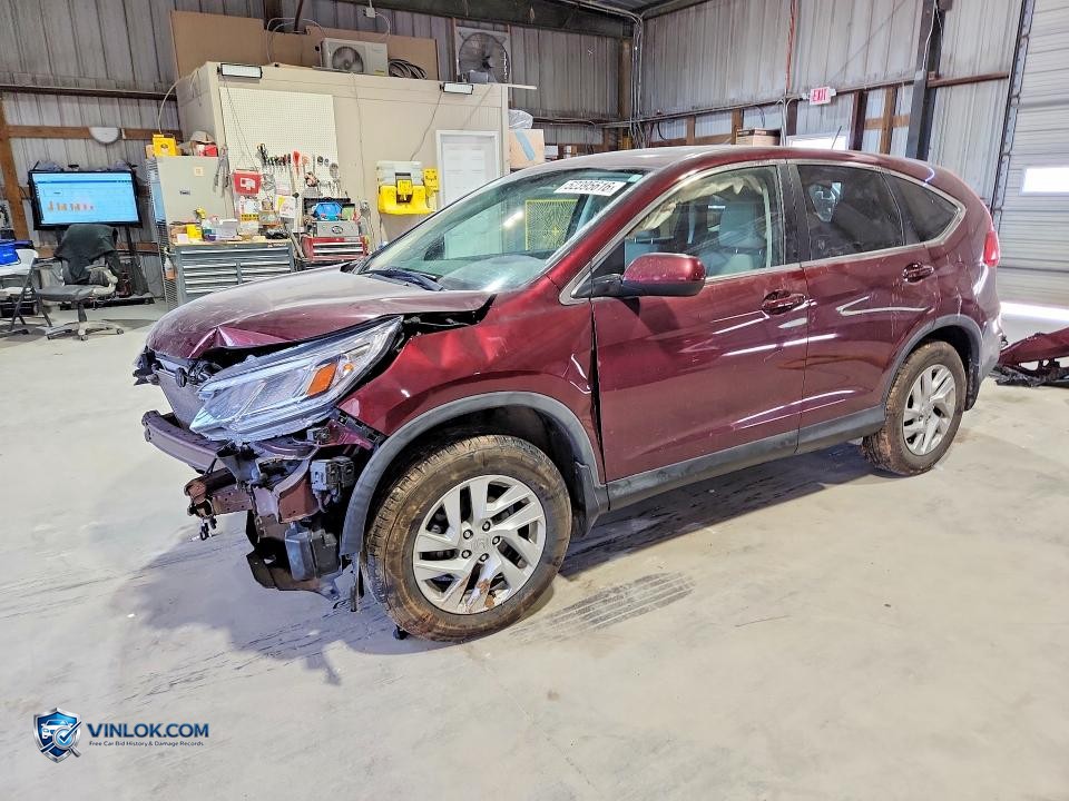 2016 HONDA CR-V EX – Lot 52395616 auction photo