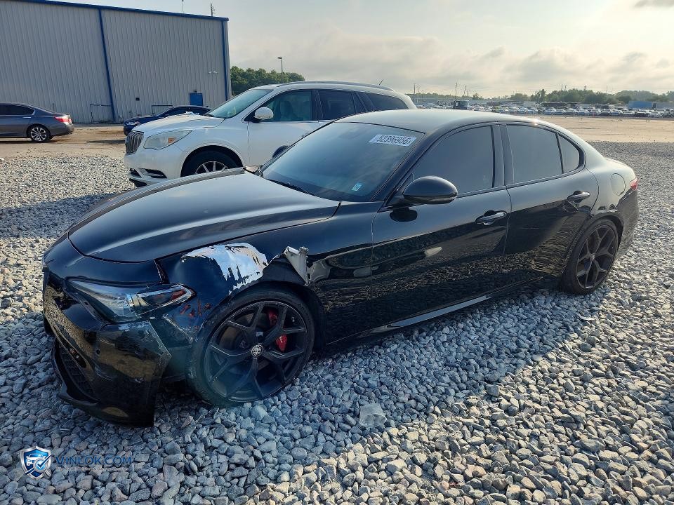 2020 ALFA ROMEO GIULIA TI – Lot 52396956 auction photo