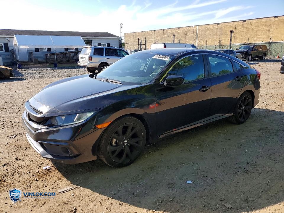 2019 HONDA CIVIC SPORT – Lot 52398856 auction photo