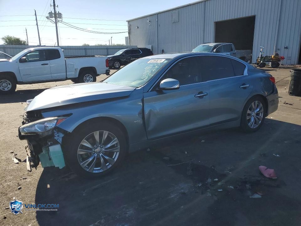 2016 INFINITI Q50 3.0T PREMIUM – Lot 52399626 auction photo