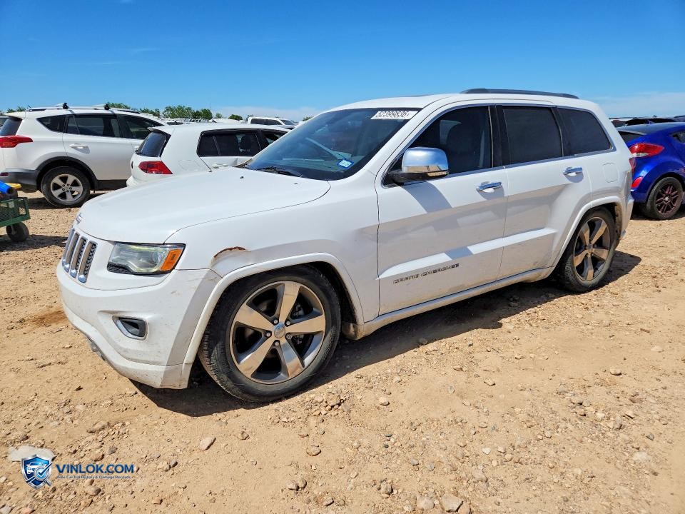 2016 JEEP GRAND CHEROKEE OVERLAND – Lot 52399836 auction photo