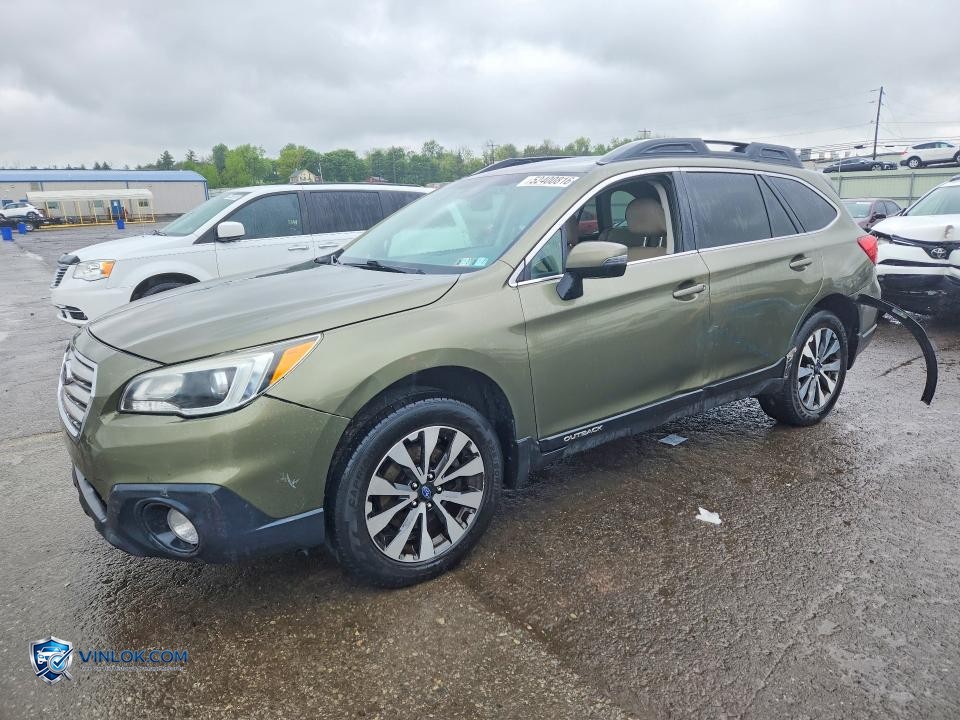2015 SUBARU OUTBACK 2.5I LIMITED – Lot 52400816 auction photo