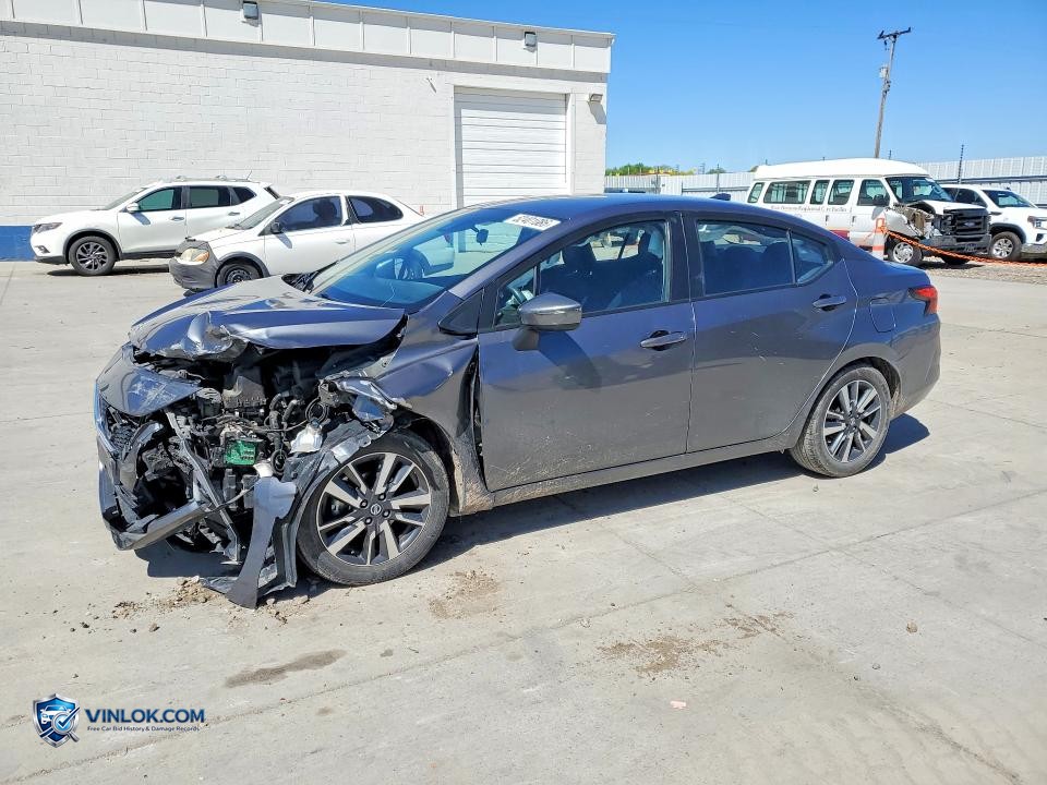 2021 NISSAN VERSA SV – Lot 52401086 auction photo
