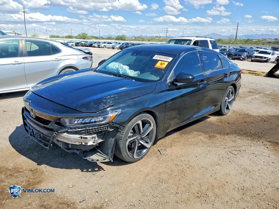 2018 HONDA ACCORD SPORT – Lot 52402056 auction photo