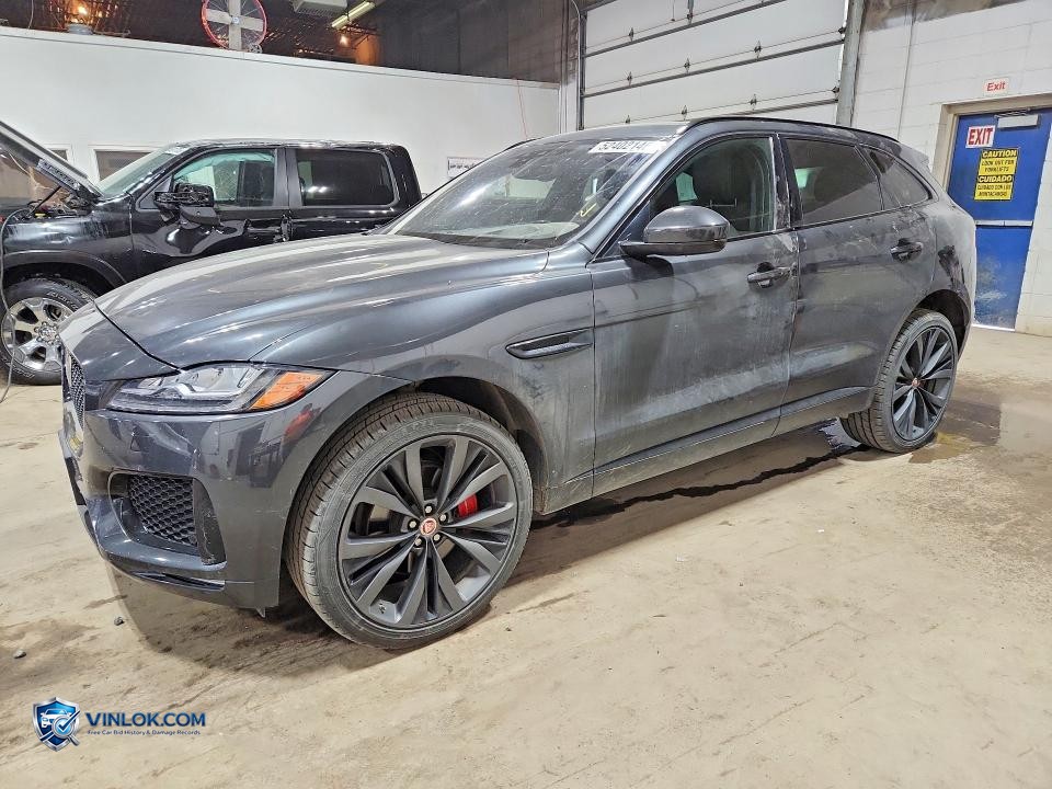 2019 JAGUAR F-PACE S – Lot 52402146 auction photo