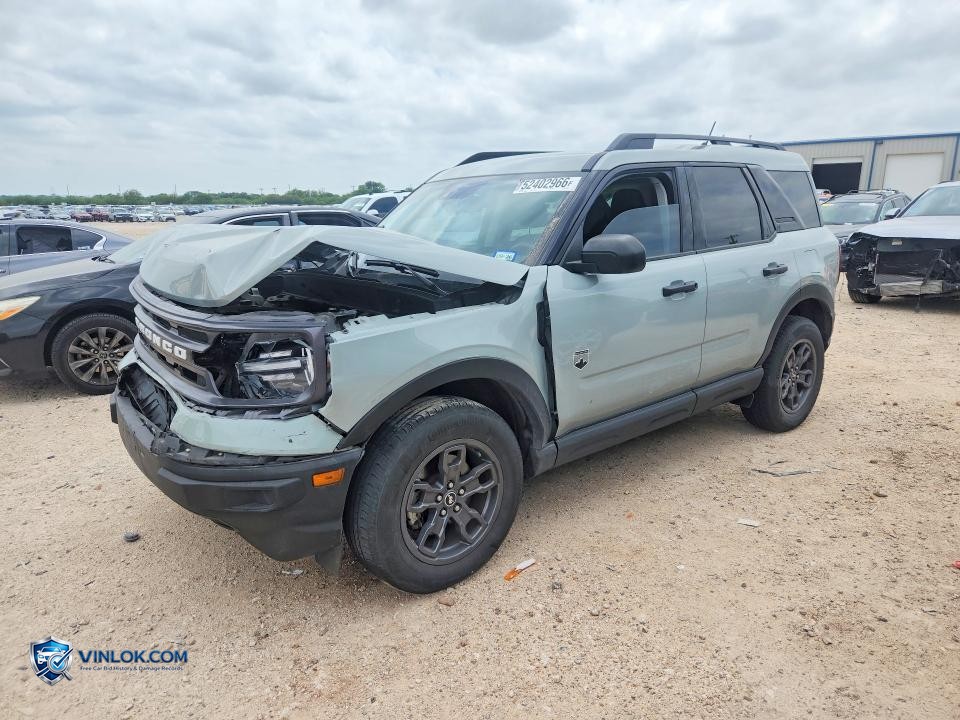 2023 FORD BRONCO SPORT BIG BEND – Lot 52402966 auction photo