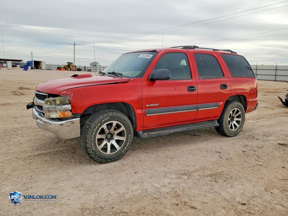 2002 CHEVROLET TAHOE K1500 – Lot 52403546 auction photo