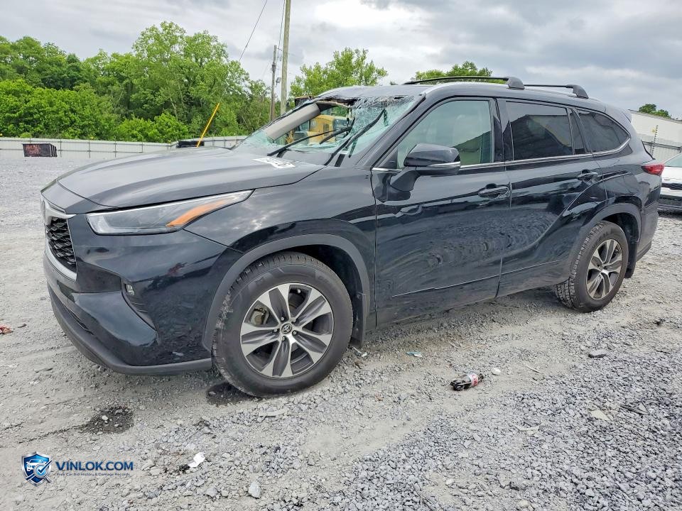 2022 TOYOTA HIGHLANDER XLE – Lot 52407726 auction photo