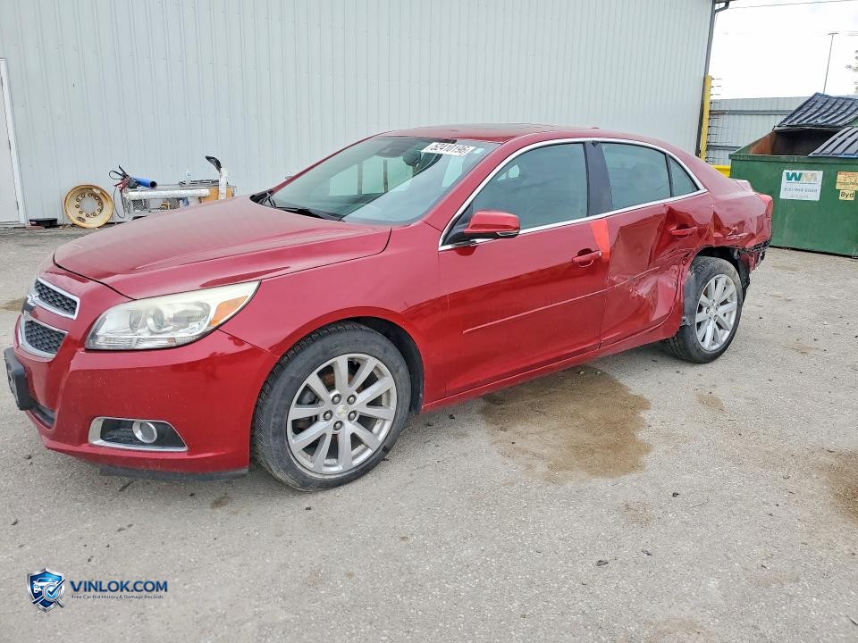 2013 CHEVROLET MALIBU 2LT – Lot 52410196 auction photo