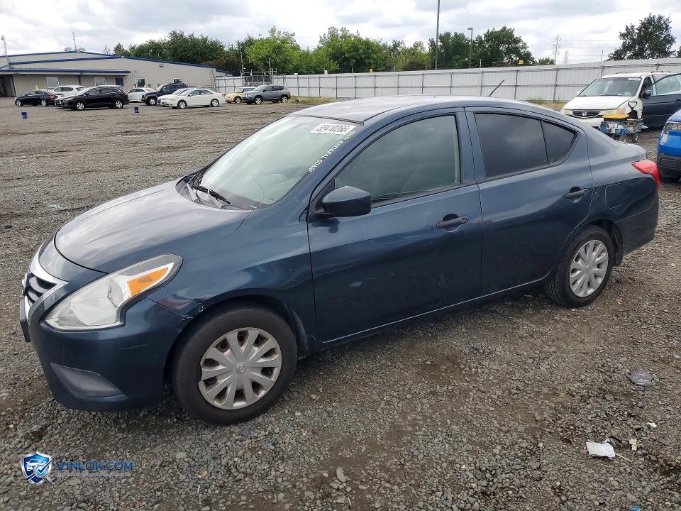 2016 NISSAN VERSA 1.6 S – Lot 52410266 auction photo