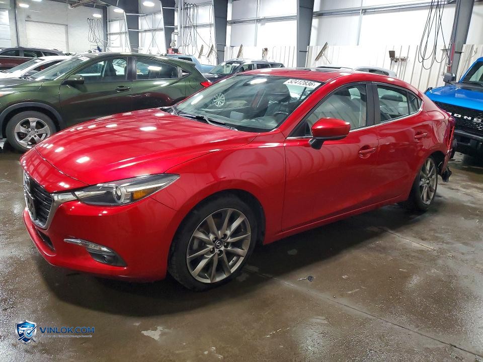 2018 MAZDA 3 GRAND TOURING – Lot 52412836 auction photo