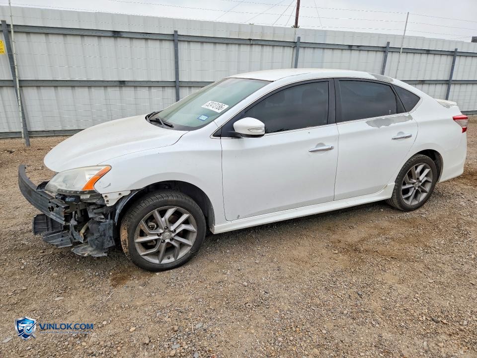 2015 NISSAN SENTRA SR – Lot 52413186 auction photo