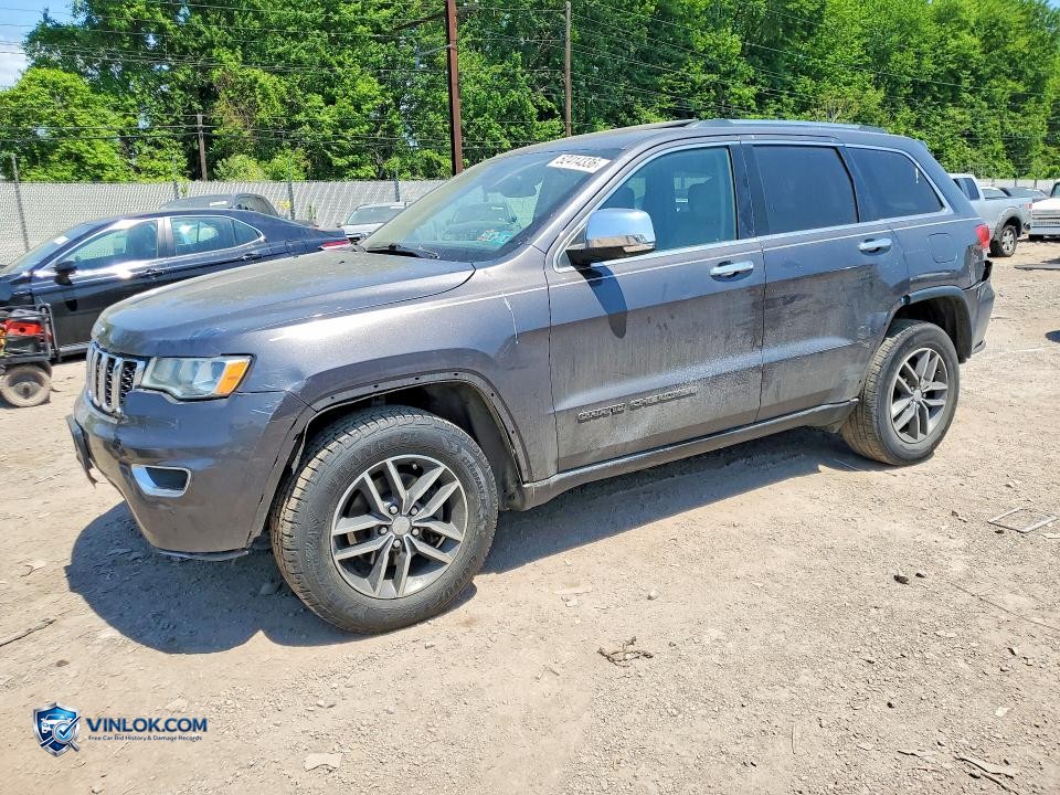 2017 JEEP GRAND CHEROKEE LIMITED – Lot 52414336 auction photo
