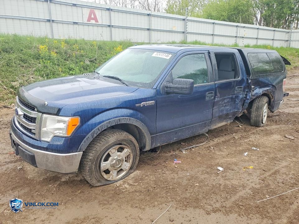 2013 FORD F150 SUPERCREW – Lot 52415146 auction photo