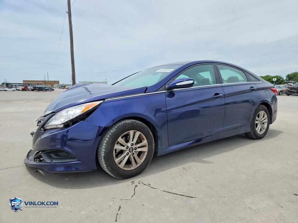 2014 HYUNDAI SONATA GLS – Lot 52415576 auction photo