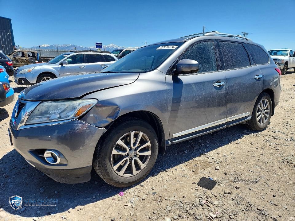 2015 NISSAN PATHFINDER SL – Lot 52416076 auction photo