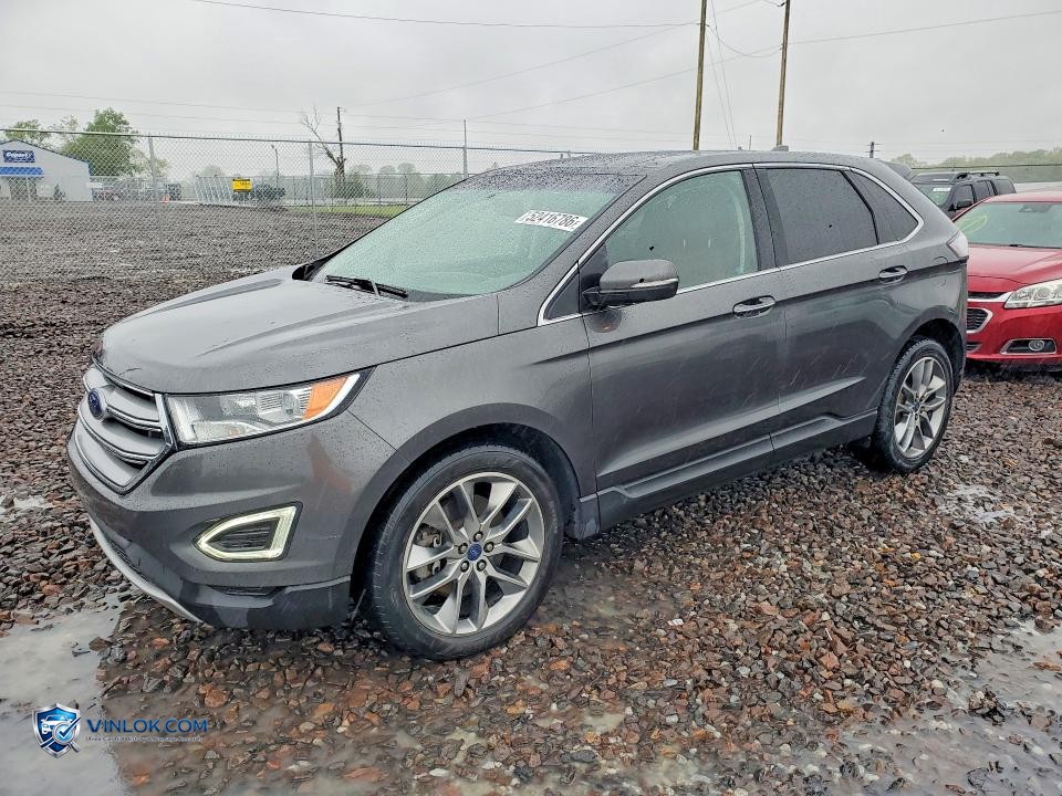 2016 FORD EDGE TITANIUM – Lot 52416786 auction photo