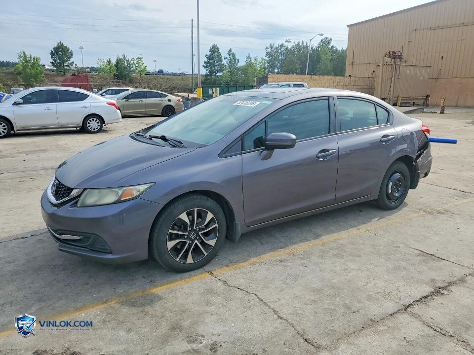 2014 HONDA CIVIC EX – Lot 52418296 auction photo