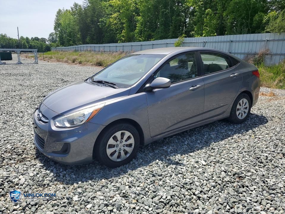 2016 HYUNDAI ACCENT SE – Lot 52418726 auction photo