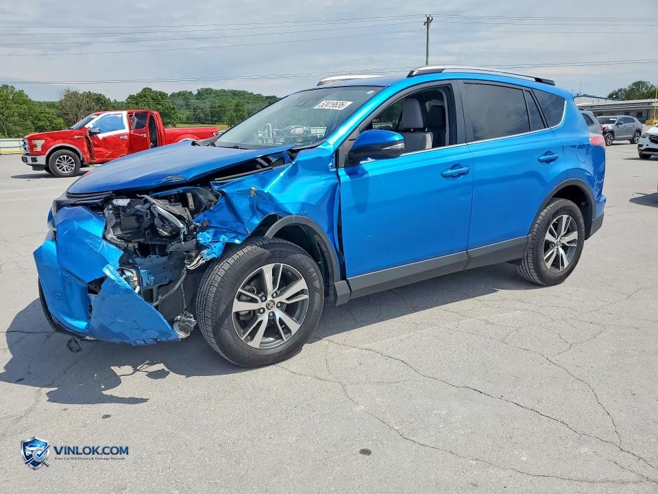 2018 TOYOTA RAV4 XLE – Lot 52419636 auction photo