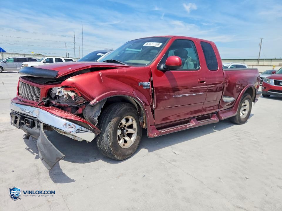 2002 FORD F150 – Lot 52421556 auction photo