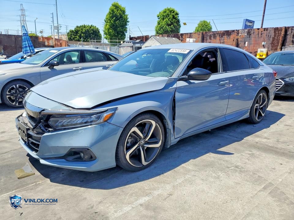 2022 HONDA ACCORD SPORT – Lot 52422556 auction photo
