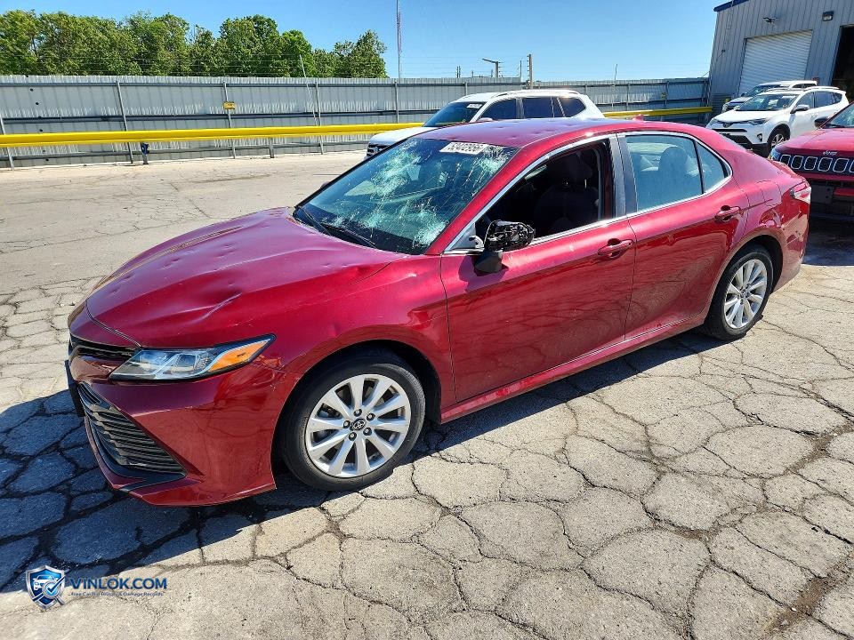 2019 TOYOTA CAMRY LE – Lot 52422956 auction photo