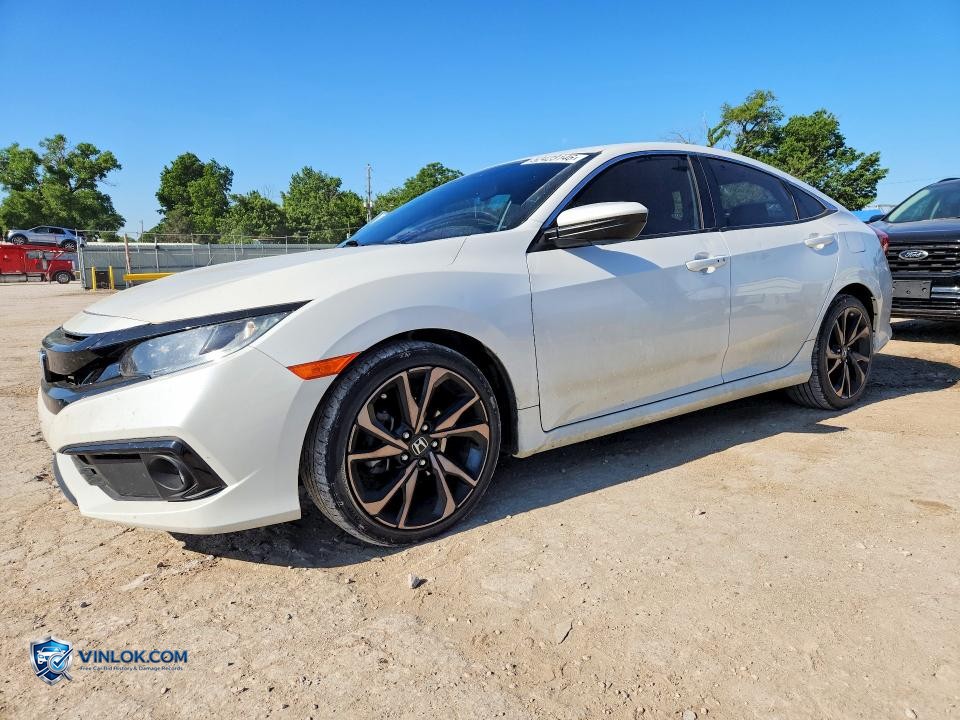 2020 HONDA CIVIC SPORT – Lot 52423146 auction photo