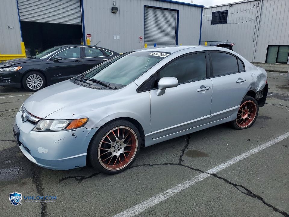 2007 HONDA CIVIC LX – Lot 52423856 auction photo