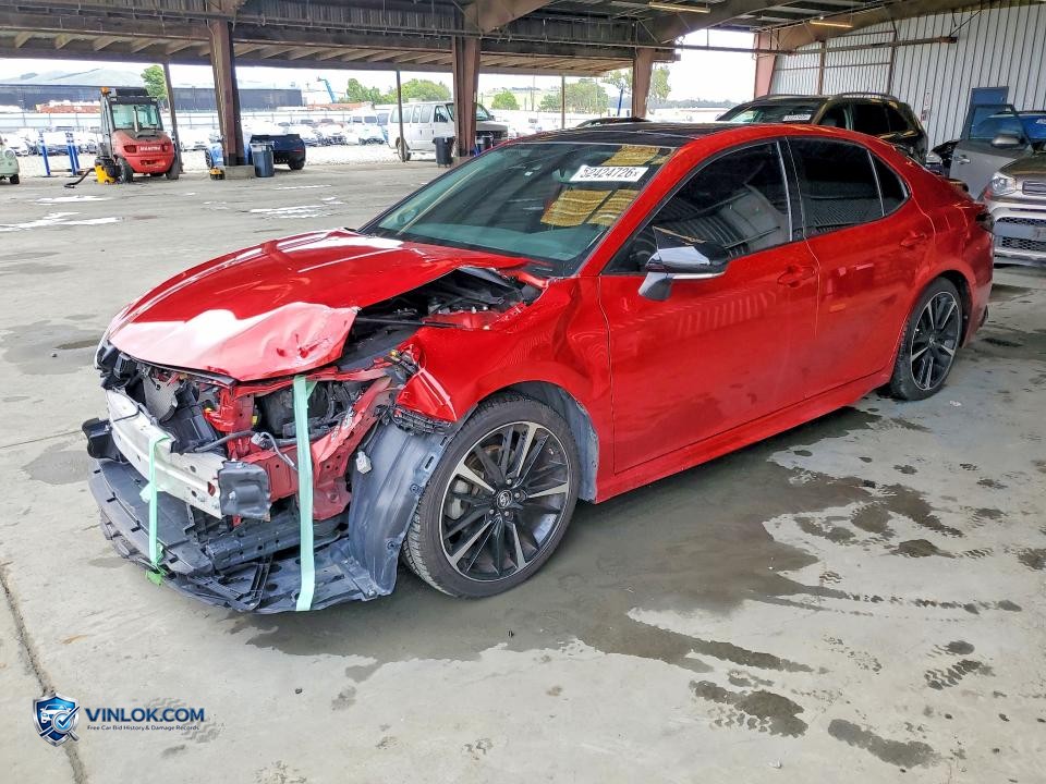 2019 TOYOTA CAMRY XSE – Lot 52424726 auction photo