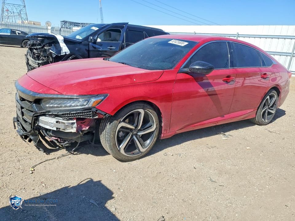 2021 HONDA ACCORD SPORT SE – Lot 52425806 auction photo