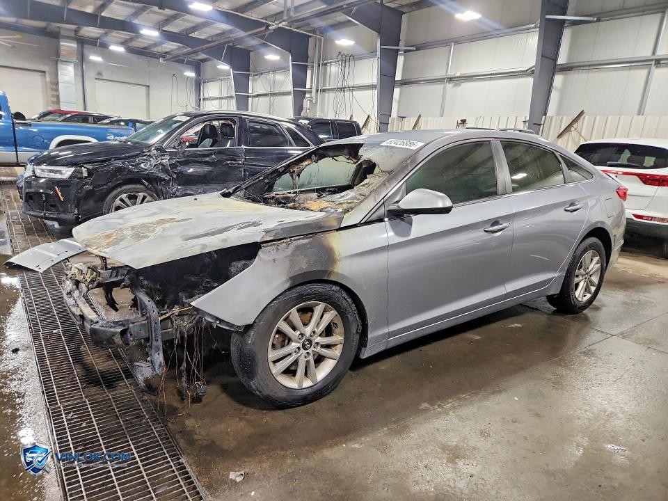 2015 HYUNDAI SONATA SE – Lot 52426886 auction photo