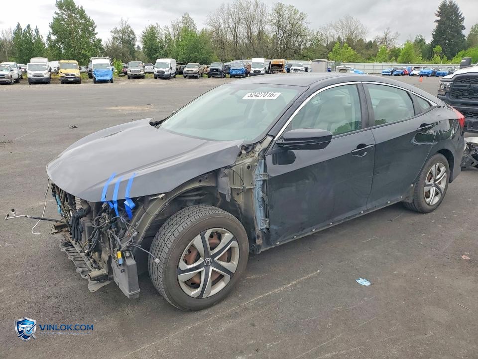 2016 HONDA CIVIC LX – Lot 52427016 auction photo
