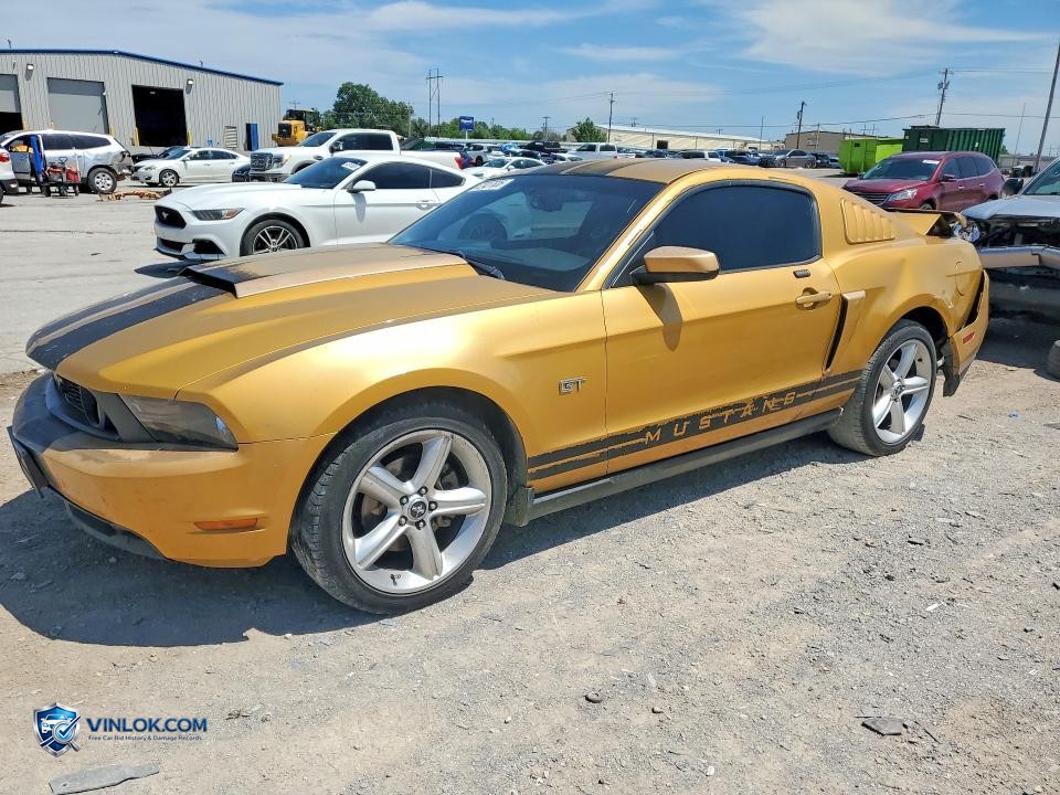 2010 FORD MUSTANG GT – Lot 52427636 auction photo