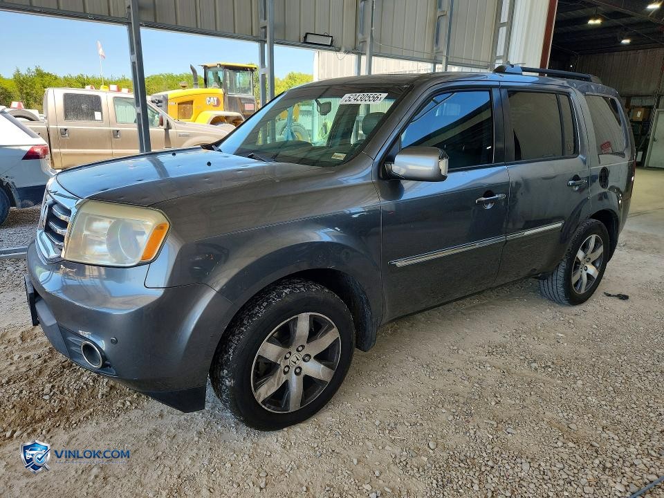 2013 HONDA PILOT TOURING – Lot 52430556 auction photo